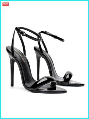 Women's Strappy Lace Up Stiletto Heeled Sandals Sexy Formal High Heels